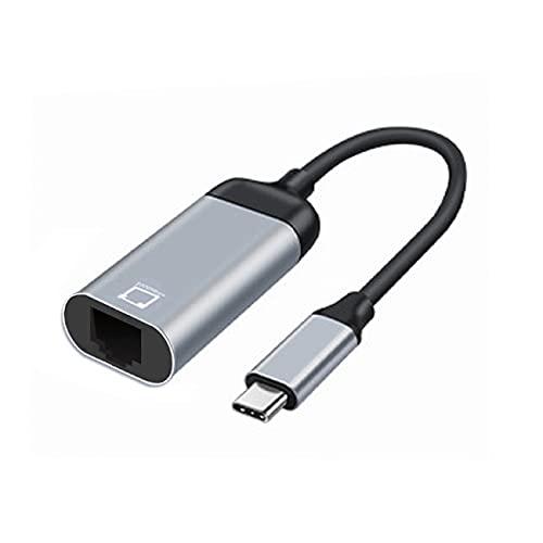CableCC USB-C Type C HDMI VGA MINI LAN DisplayPortモニターDPケーブルアダプタ4K 2K 60Hzのタブレット＆ノートパソコン. (LAN)