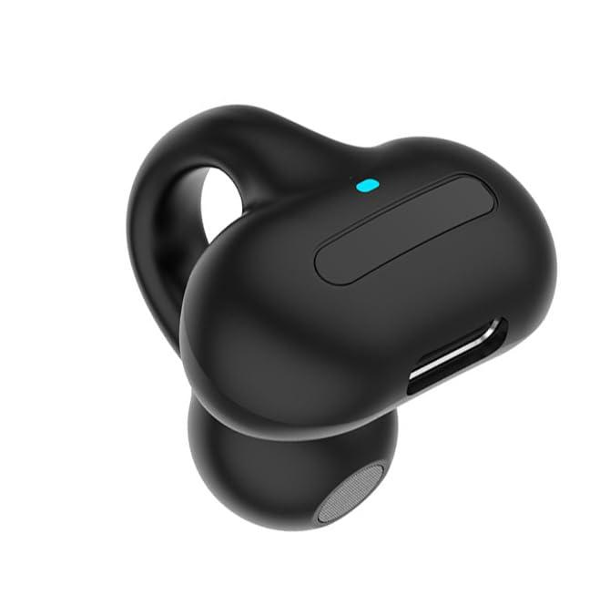 片耳イヤホン 左右耳兼用 耳挟み式 Bluetoothイヤホン Bluetooth5.0 ｢イヤーカフ｣型 耳を塞がない オープンイヤー型 圧迫感ゼロ ワイヤ
