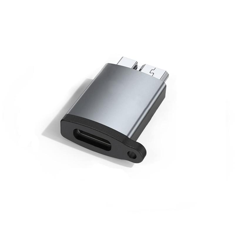 USB Micro B-TYPE C変換アダプター USB 3.1 GEN2 10Gbps SSD、HDDケース変換アダプター PC,スマホ、デジタルピアノ、プリンター、ハード