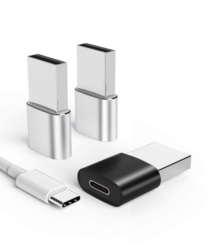 USB Type C 変換アダプタusb A to C急速充電器コンセントアダプター（3パック）タイプc USB 変換器USB CケーブルコネクタUSB3.0クイック