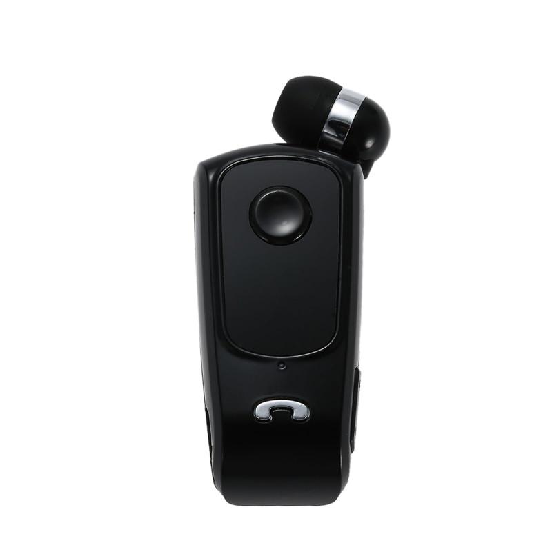 docooler Fineblue Bluetoothイヤホン クリップ式 ステレオ ハンズフリー通話機能 軽量 小型 ヘッドセット 音楽ヘッドホン