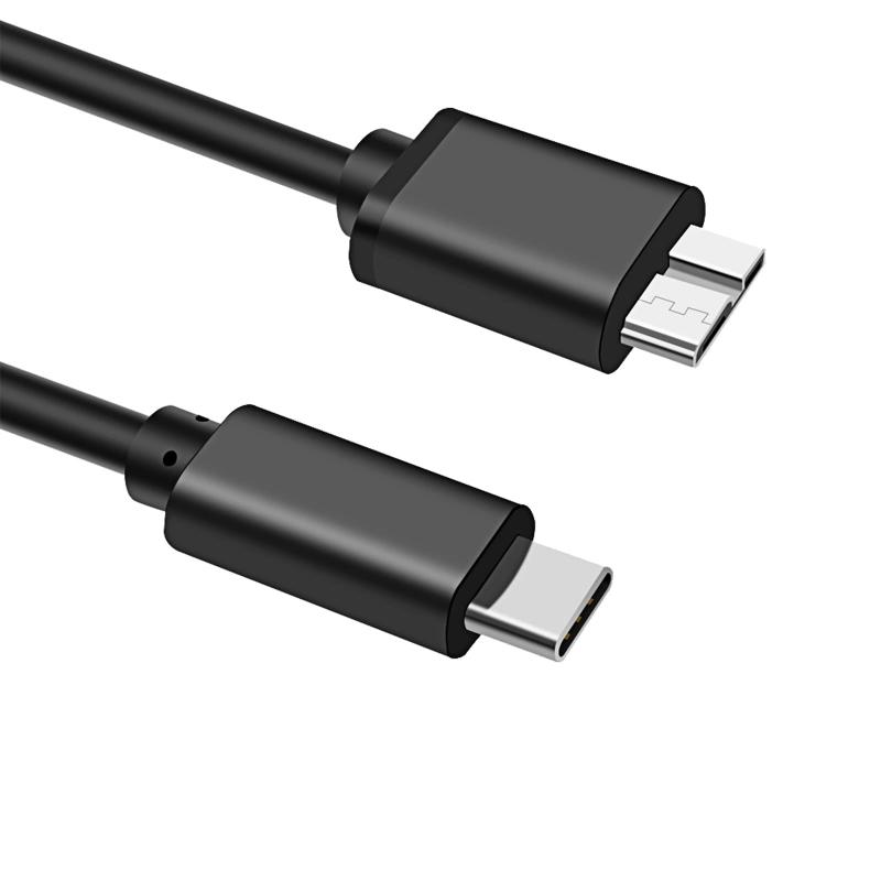 USB C to Micro B 3.0 変換ケーブル (0.2m)