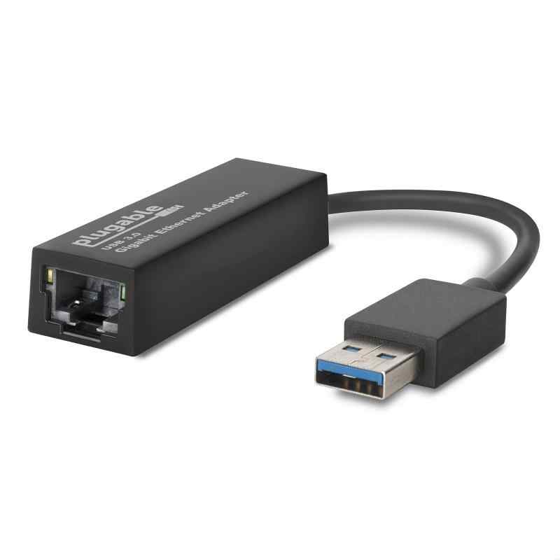 Plugable USB 3.0 ギガビット イーサネット アダプター 有線 LAN Windows 11、10、8.1、Linux、Chrome OS 互換（ASIX AX88179 チップ使用