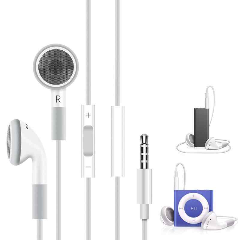 iPod イヤホン 有線 マイク 付き イヤフォン 純正 ipod touch/nano/calssic/shuffle 専用 iPhone 5/6/6s/se iPad 1/2/3 対応 VoiceOver対