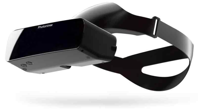Photontree X ヘッドマウントディスプレイ ヘッドセット HMD メガネ型動画プレイヤー 800インチ相当 190gの持ち運べる ホームシアター プ