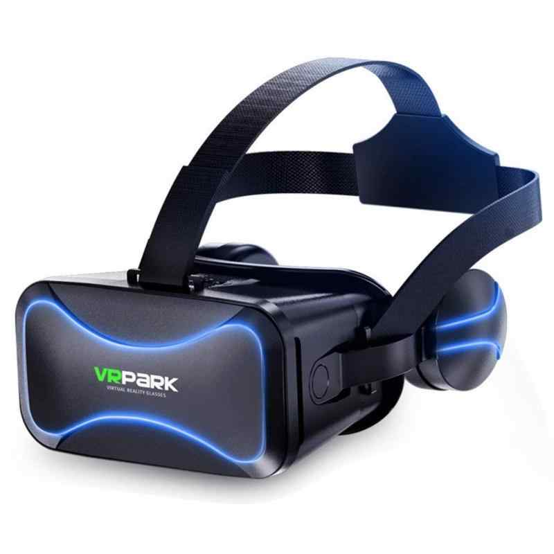 VRメガネ - 3Dメガネは、4.5〜6.0インチのスマートフォンバーチャルリアリティブルーレイVRメガネ用のヘッドフォンが装備されているバー
