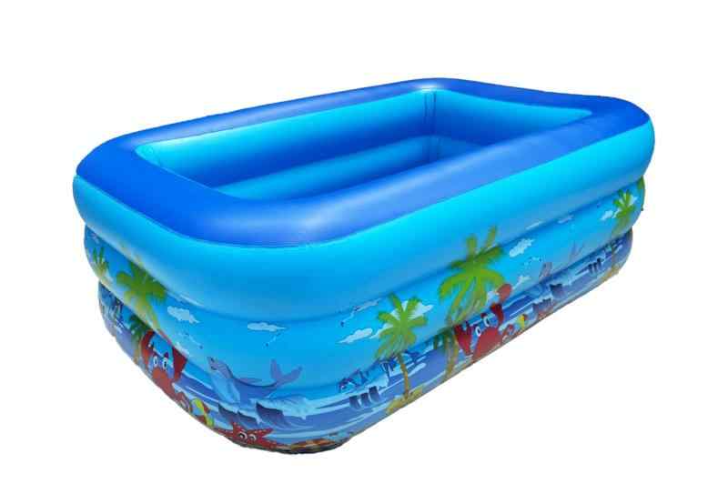 プール ビニールプール 大型 家庭用 ファミリープール 水遊び 子供用 夏対策 屋外 150cmサイズ (カニ 150×105×50cm)
