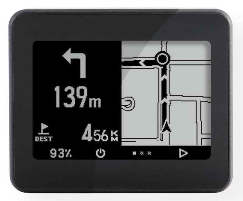 trimm ROLLIN サイクルコンピュータ GPS 自転車 速度計 ワイヤレス ナビゲーション ANT+センサー対応 Bluetooth 心拍数 高度計 2.7インチ