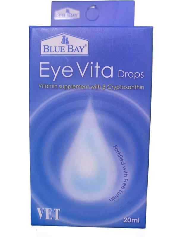 BLUE BAY Eye Vita Drops 犬 目のケア ペット サプリメント (20ミリリットル (x 1))