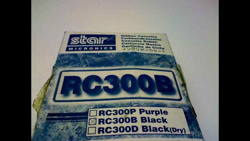 スター精密 インクリボン リボンカセツト RC300B