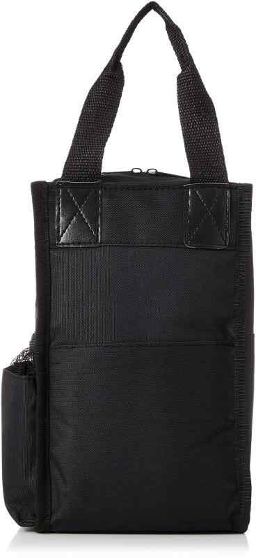 パール金属 ランチバッグ ブラック 16×15×26.5cm(持ち手含まず) ランチジャー用バッグ オクタス HB-3900