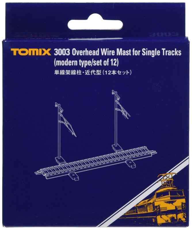 TOMIX Nゲージ 単線架線柱 近代型 12本セット 3003 鉄道模型用品