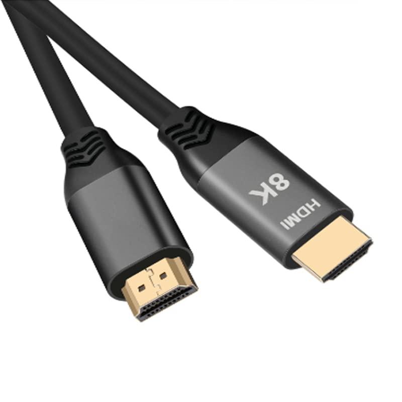 8K HDMI ケーブル 3m 【PS5 PS4対応】HDMI 2.1規格 ハイスピード 48Gbps 8K@60Hz 4K@120Hz/144Hz 7680x4320p 超高速 UHD HDR HDCP eARC 3