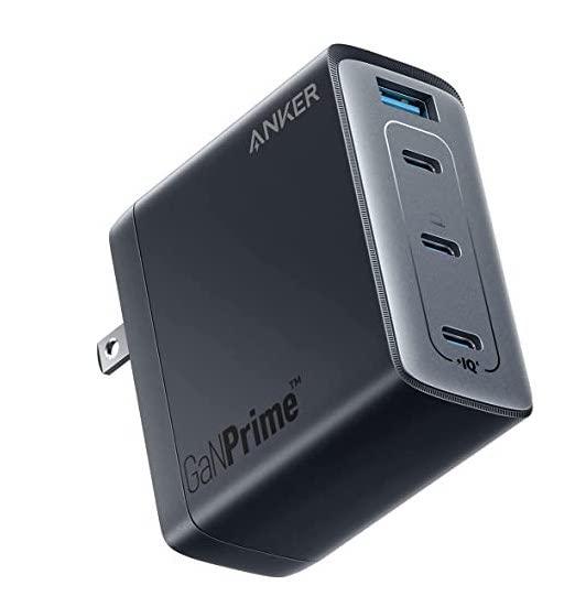 Anker 747 Charger (GaNPrime 150W) (USB PD 充電器 USB-A & USB-C 4ポート) MacBook PD対応Windows PC iPad iPhone Galaxy Android スマ