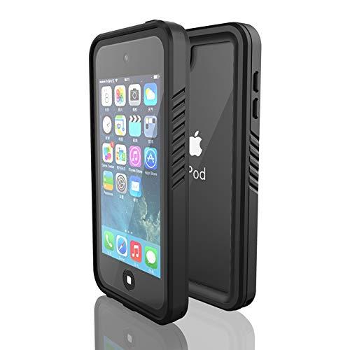 iPod Touch 7 防水ケース DINGXIN 指紋認証対応 防水 防雪 防塵 耐震 耐衝撃 IP68防水規格 iPod Touch 6/5 兼用 防水ケース 防水カバー
