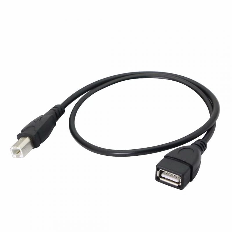SinLoon USB 2.0 プリンタ ケーブル オス から USB メス プリンター スキャナ モバイル ハード ディスク アダプタ ケーブル