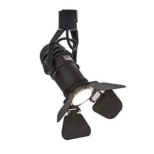 ライティングバー用スポットライト e11 電球付き LEDスポットライト ライティングレール 照明 (黒 + 電球色)