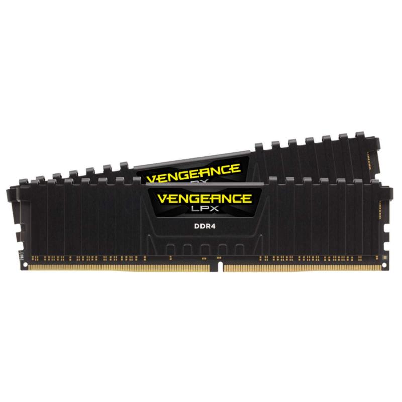 CORSAIR DDR4-3200MHz デスクトップPC用 メモリ Vengeance LPX シリーズ 16GB [8GB×2枚] ブラック CMK16GX4M2D3200C16