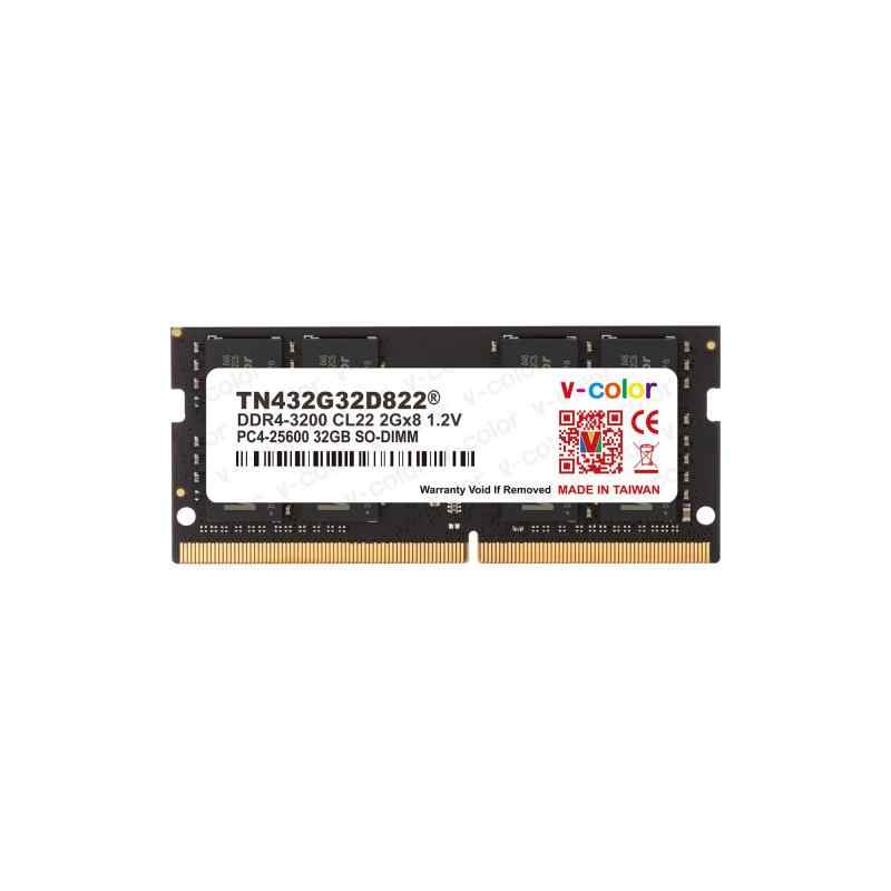 v-color Hynix IC ノートPC用メモリ DDR4 3200MHz SO-DIMM (32GB(32GBx1枚), DDR4 3200MHz)