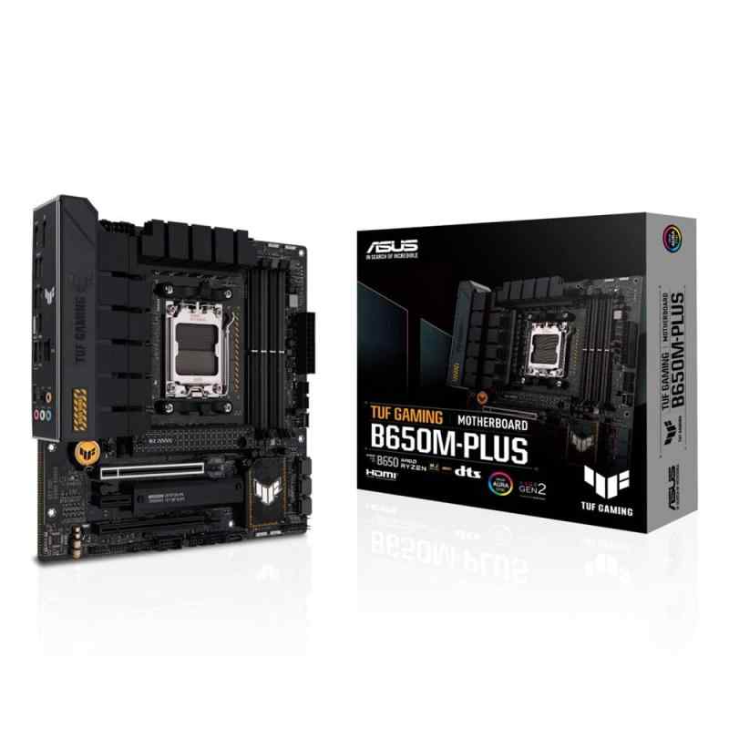 ASUS AMD Ryzen 7000 シリーズ AMD B650 搭載 AM5 対応 microATX マザーボード TUF GAMING B650M-PLUS/国内正規品