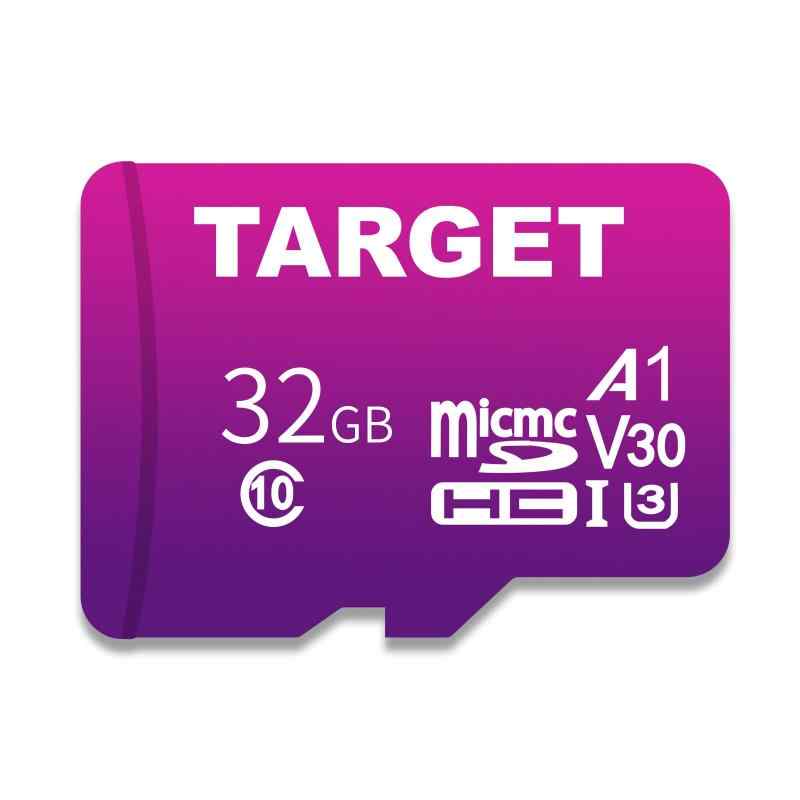 TARGET MicroSD カード microSDXC 80MB/s Class10 ビデオスピードクラスV30 正規総保障品 Full HD (32GB)