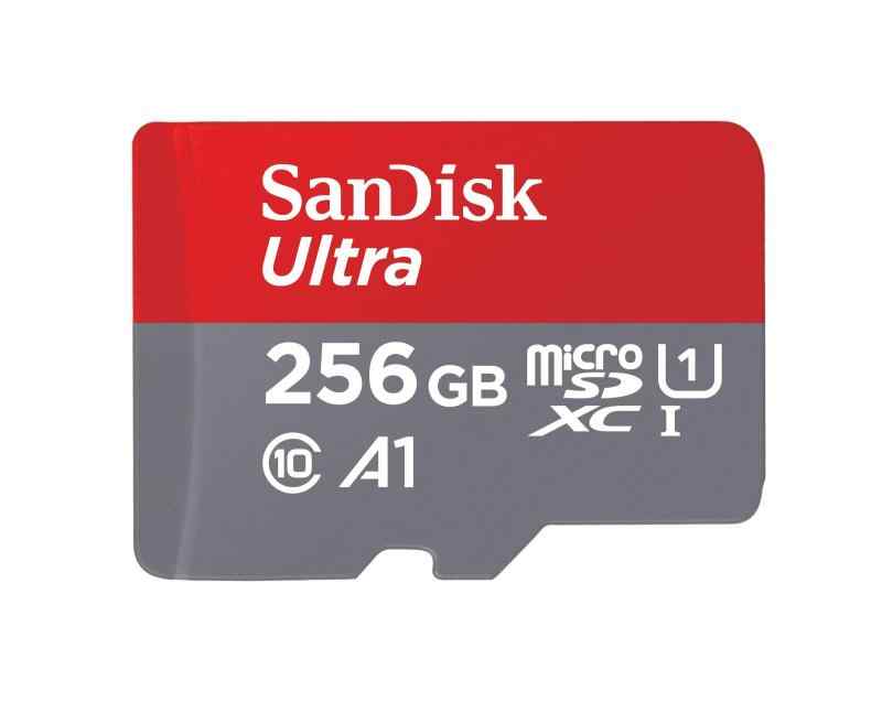 SanDisk (サンディスク) 256GB Ultra microSDXC UHS-I メモリーカード アダプター付き - 120MB/s C10 U1 フルHD A1 Micro SD カード - SD