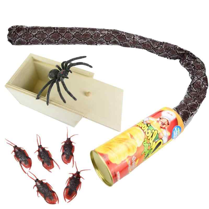 面白グッズ ジョークグッズ いたずら ドッキリ サプライズ びっくり箱 ヘビ 蜘蛛 ゴキブリ おもちゃ