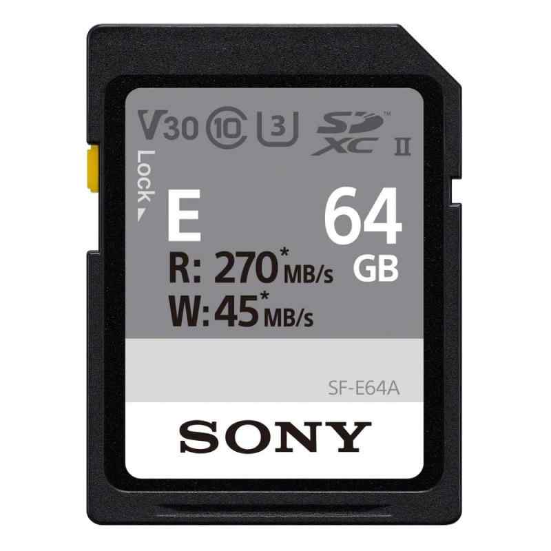 ソニー SONY SDXC メモリーカード 64GB SF-E64A Class10 UHS-II対応