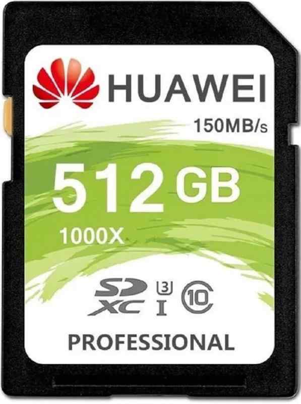 HUAWEI 大容量512GB SD XC UHS-1 Class10対応 メモリーカード