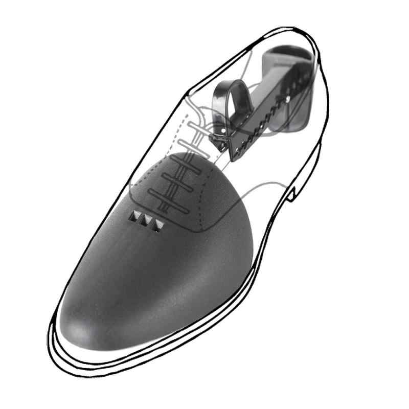 シューキーパー シューツリー メンズ 23.5-31.5cm対応 調節でき 革靴 形 シワ伸ばし・型崩れ防止 シューズキーパー (4足セット)