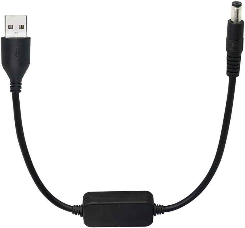 SinLoon 5v 12v usb 昇圧USB(Aタイプ)オス→DCジャックオス電源供給ケーブルカメラ/タブレット/ Bluetoothスピーカーなどの5vデバイス用