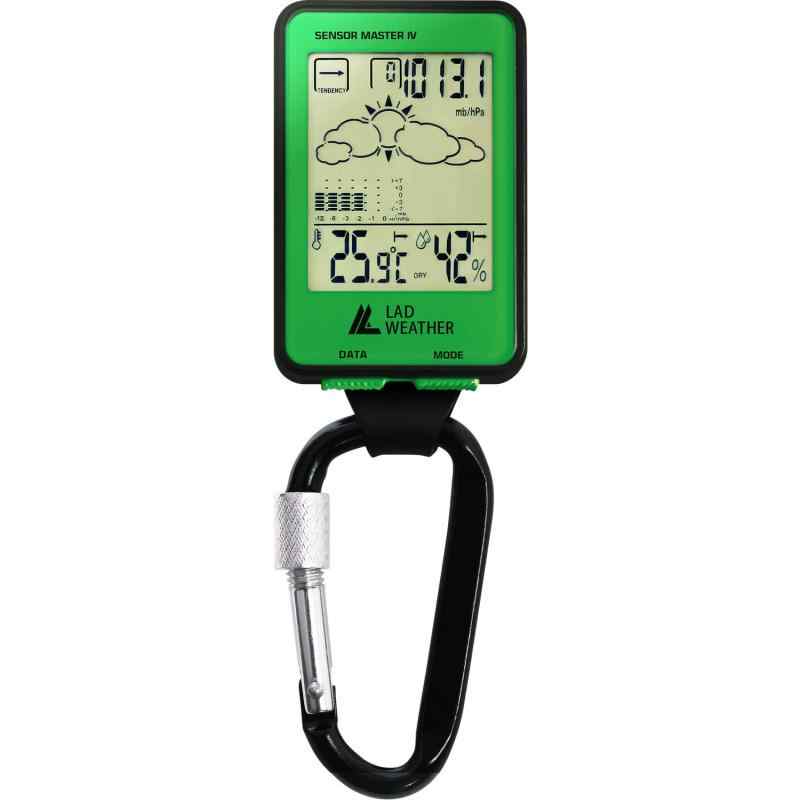 [ラドウェザー] アメリカ製センサー搭載 アウトドア・ギア 高度計/気圧計/コンパス/天気予測/温度計/湿度計 キャンプや登山に。