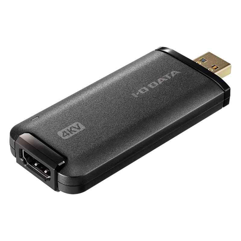 アイ・オー・データ IODATA USB HDMI変換アダプター 4K 一眼カメラ ビデオカメラ 配信 UVC対応 キャプチャー Windows Mac対応 日本メーカ