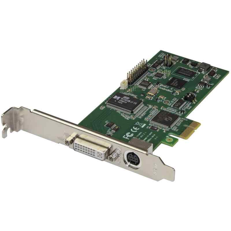 StarTech.com フルHD対応PCIeビデオキャプチャーカード HDMI/DVI/VGA/コンポーネント入力対応 1080p 60fps 2chステレオオーディオ対応 PE