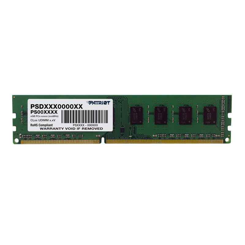Patriot Memory DDR3 1600MHz PC3-12800 8GB デスクトップ用メモリ UDIMM PSD38G16002