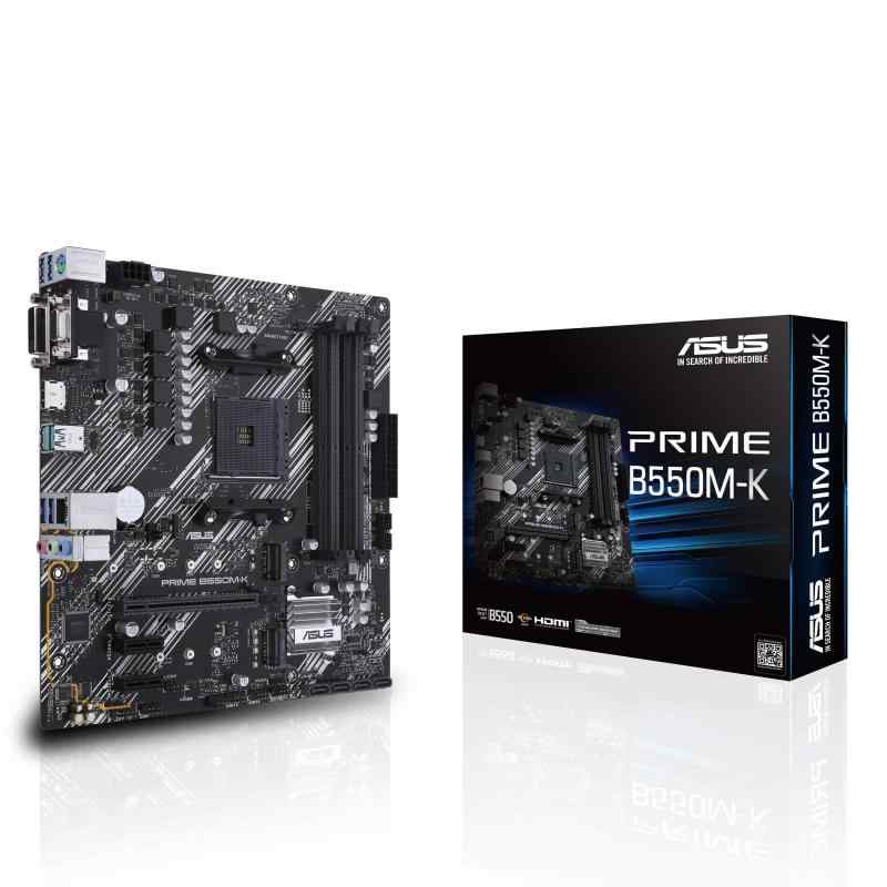 ASUS AMD B550 搭載 AM4 対応 マザーボード PRIME B550M-K 【MicroATX】