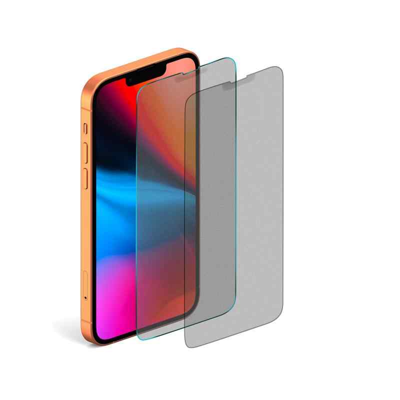 「2枚セット」NEWiPhone14 iPhone13/13Pro 6.1inch 超サラサラガラスフィルムYINGHUANGアイフォン13 アンチグレアマット強化ガラス iPhon