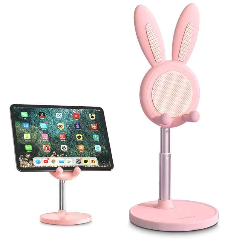スマホスタンド 可愛い iPadスタンド スマホスタンド 卓上 充電スタンド 60°高度自由調整可能 携帯スタンド iPhone/iPad/Android/Ninten