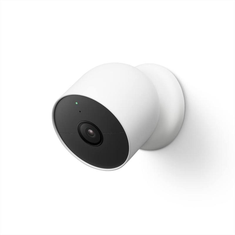 Google Nest Cam 1080p モーションのみ (屋内、屋外対応 / 式) ホワイト GA01317-JP