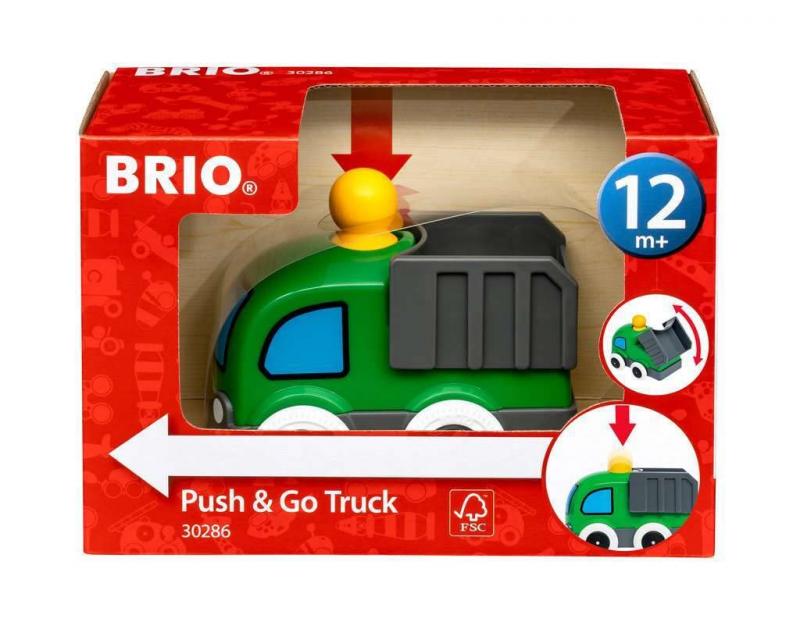 BRIO(ブリオ) プッシュ & ゴー トラック 30286 緑