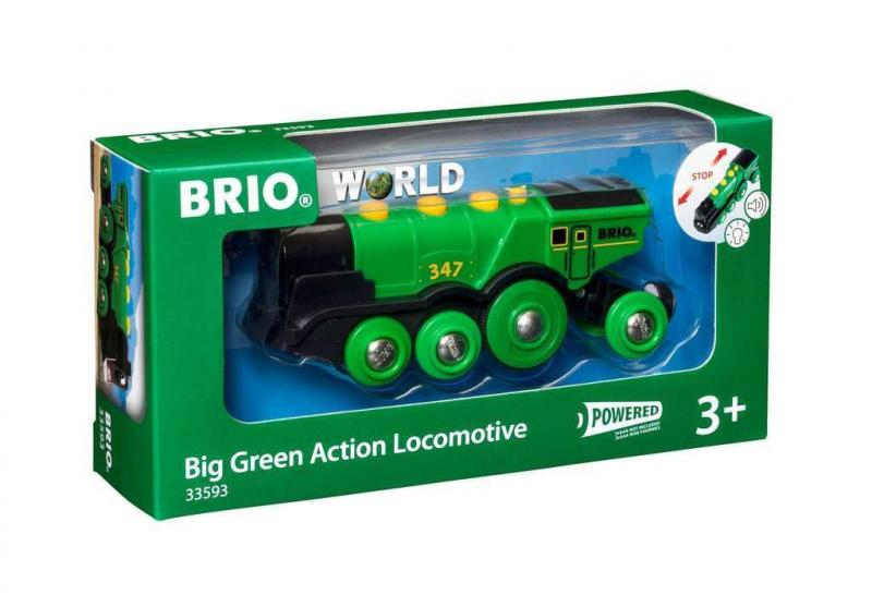 BRIO WORLD 機関車 (ビッググリーンアクション)