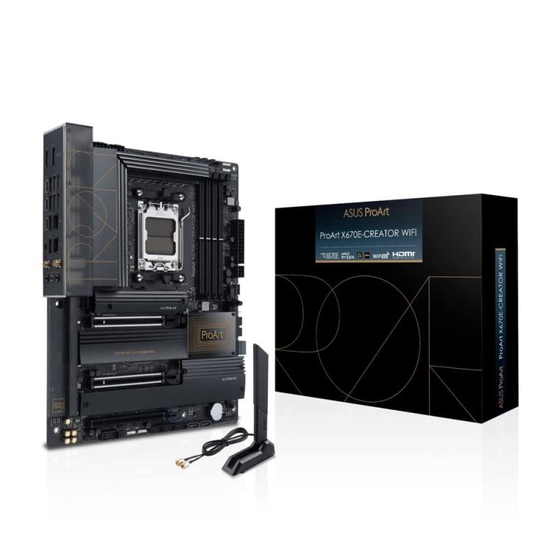 ASUS AMD Ryzen 7000 シリーズ X670E AM5 対応 ATX マザーボード ProArt X670E-Creator WIFI/国内品