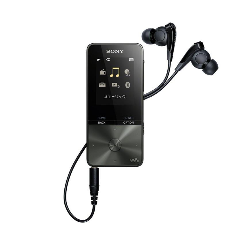 ソニー(SONY) ウォークマン Sシリーズ 4GB NW-S313: MP3プレーヤー Bluetooth対応 最大52時間連続再生 イヤホン付属 2017年モデル ブラ