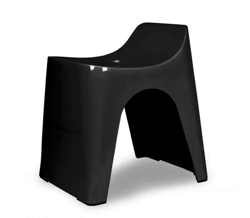シンカテック ヒューバス 風呂椅子H30 (ブラック)