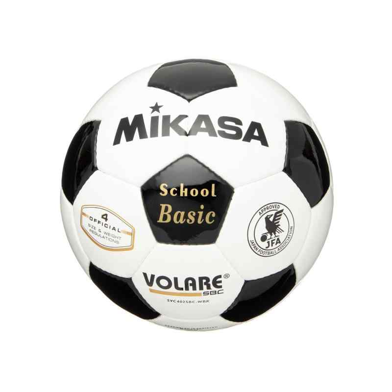 ミカサ(MIKASA) サッカーボール 日本サッカー協会 検定球 4号 (用) SVC402SBC 推奨内圧0.8(kgf/？) (ホワイト/ブラック)