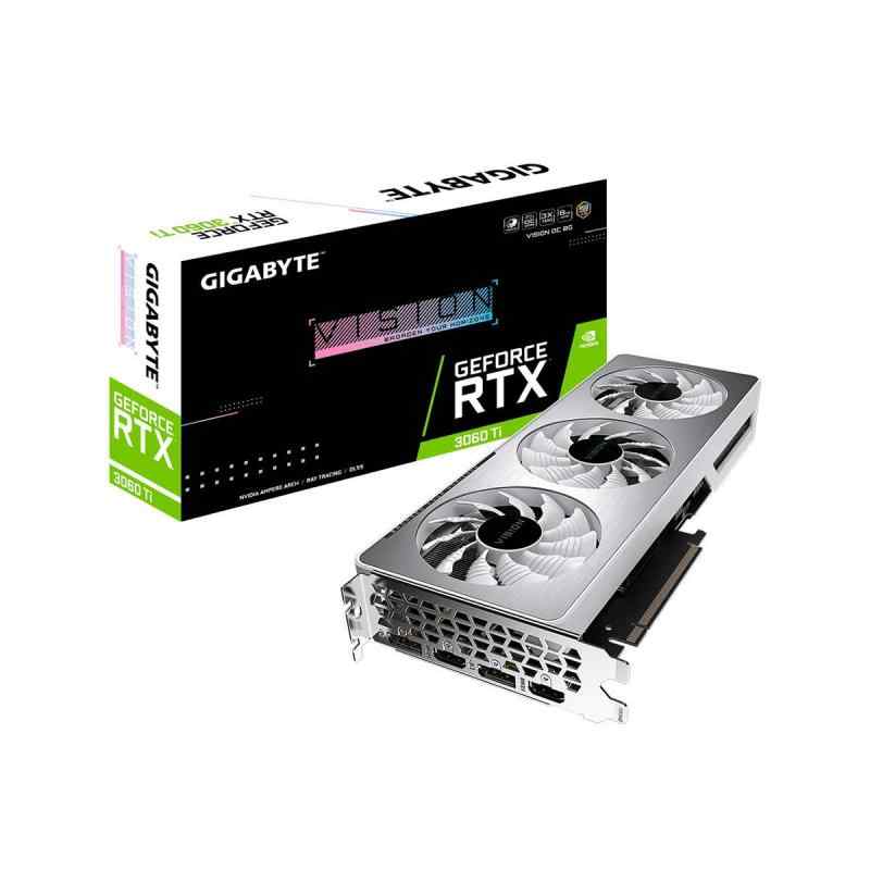 GIGABYTE NVIDIA GeForce RTX3060Ti 搭載 グラフィックボード GDDR6 8GB 【国内品】 GV-N306TVISION OC-8GD R2.0