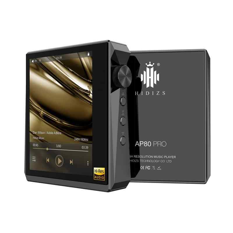 Bluetooth付きHIDIZSAP80 PRO MP3プレーヤー、LDAC/aptX/FLAC/Hi-Resオーディオ/FMラジオ付き ロスレスミュージックプレーヤー、フルタッ