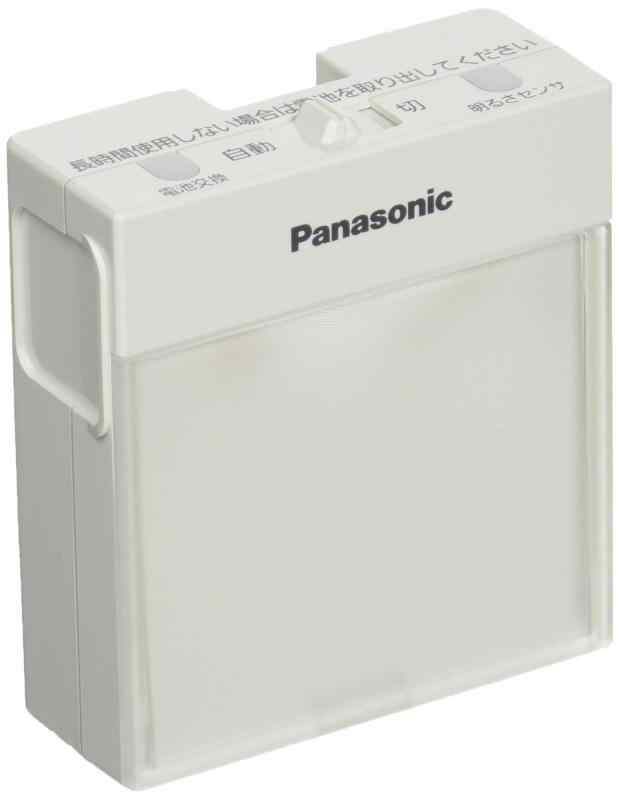 パナソニック(Panasonic) 明るさセンサ付ハンディホーム保安灯 ホワイト WTF4088W
