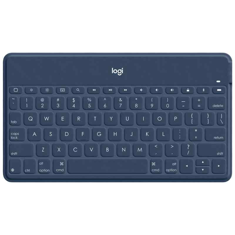 ロジクール KEYS TO GO ワイヤレス Bluetooth キーボード iK1042 US配列 薄型 6mm 軽量 180g ワイヤレスキーボード iPhone iPad Apple TV