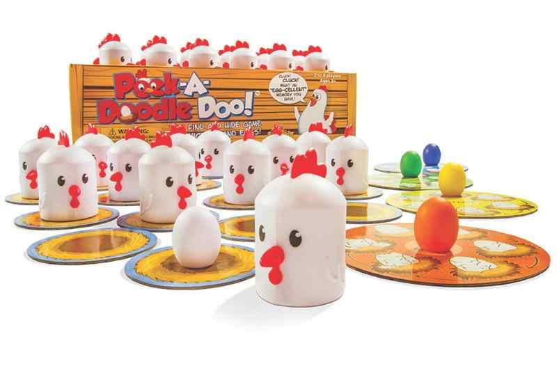 ファットブレイン(Fat Brain Toys) 幼児おもちゃ 卵を探そう (Peek a Doodle Doo) 【品】 FA093-1